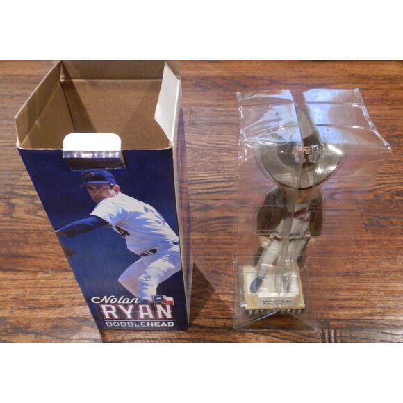 Texas Rangers Nolan Ryan Baseball Bobblehead Medical Center Arlington 2013 - Picture 1 of 3